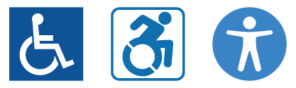 Accessibility logos